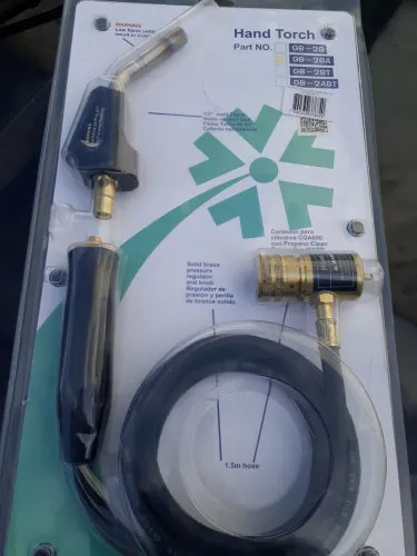 MAÇARICO PORTÁTIL COM MANGUEIRA