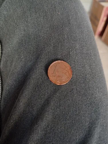 Moeda de 1 centavo 2004.