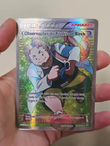 Carta Pokémon: Observações do Professor Birch (159/160)