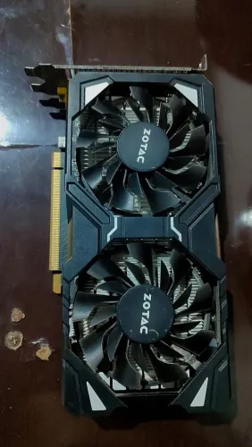 Placa de Vídeo Zotac GTX 1060 3GB GDDR5 - Funcionando Perfeitamente