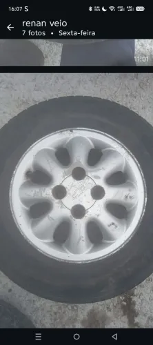 Vendo ou troco rodas 13 kadett