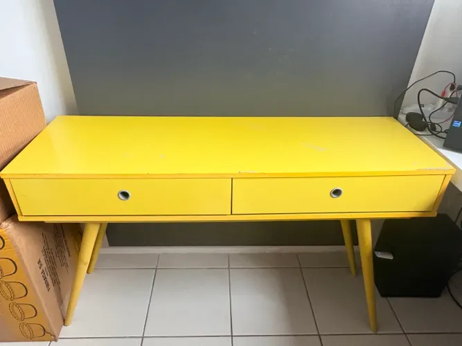 Escrivaninha madeira retrô