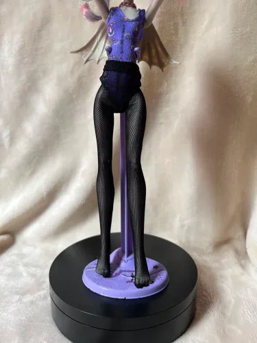 Monster High - Meia calça preta artesanal