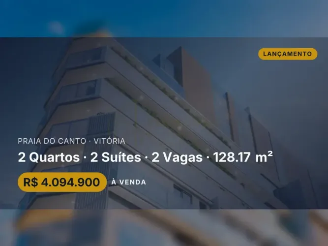 Oportunidade Única: Cobertura Duplex em Praia do Canto!