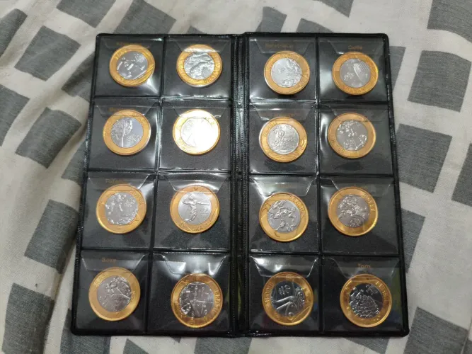 Coleção de moedas