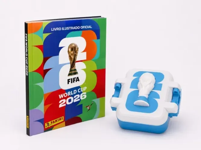 Porta Figurinhas premium Copa do Mundo 2026