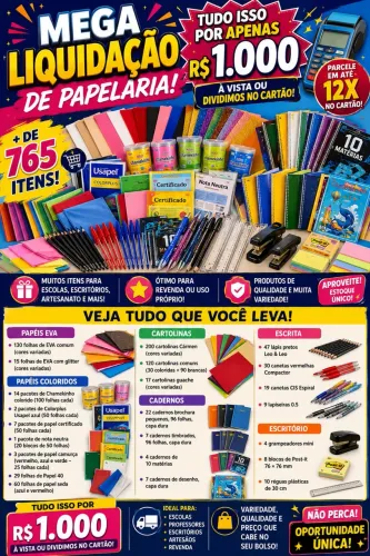 MATERIAIS DE PAPELARIA