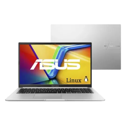 Notebook ASUS Vivobook M1502YA AMD Ryzen 7 5825U 16GB Ram 512GB SSD Linux KeepOS 15,6 FH