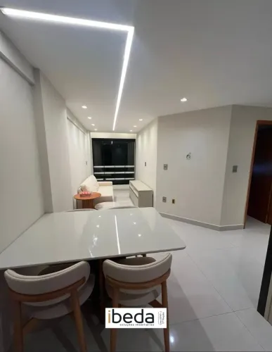 ibeda - Apartamento Vista Mar à Venda em Ponta Negra 2 Quartos 56m² Mobiliado 1v