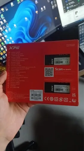 MEMÓRIA RAM (2x 8GB) 3600 RG XPG