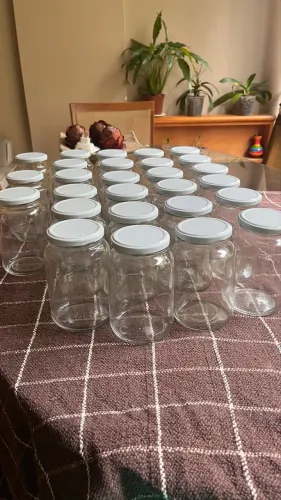 Potes de vidro 500 ml