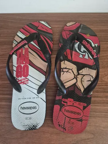 Chinelo Havaianas Flamengo tamanho 41/42