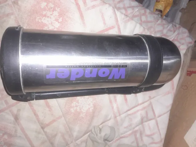 Garrafa de alumínio inox 