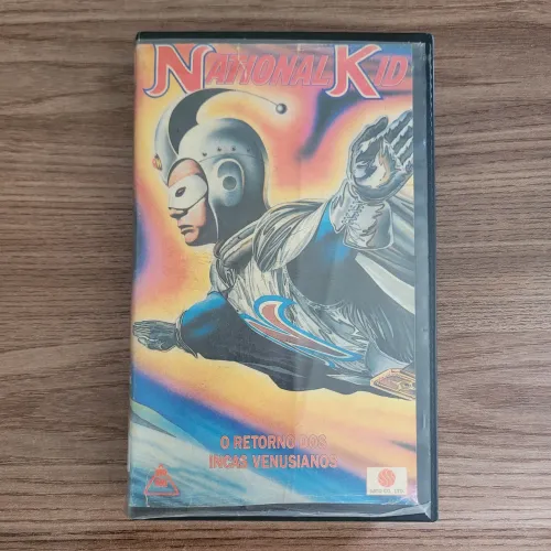 Fita VHS National Kid O Retorno dos Incas Venusianos - Sato Company