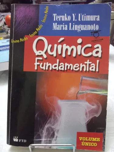Livro didático de Química "Química Fundamental" volume único ensino médio