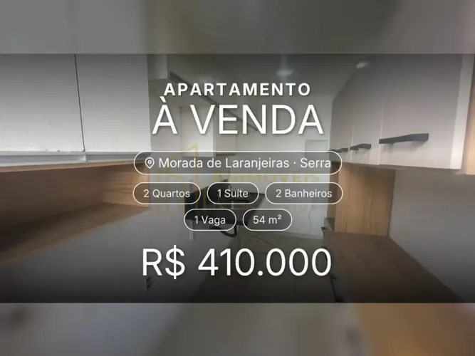 Venha conhecer este apartamento em Morada de Laranjeiras: Pronto para morar!