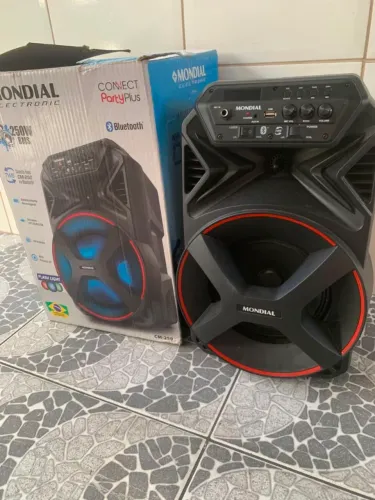 Caixa de Som Mondial Connect Party Plus CM-250