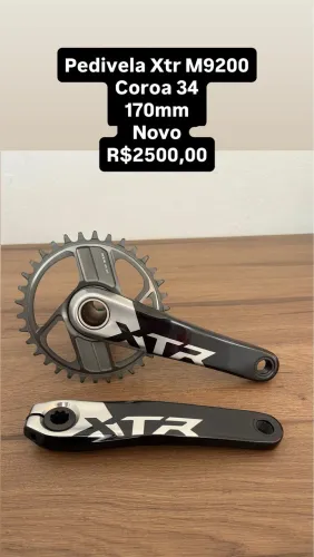 Pedivela Shimano Xtr M9200 170mm 34t