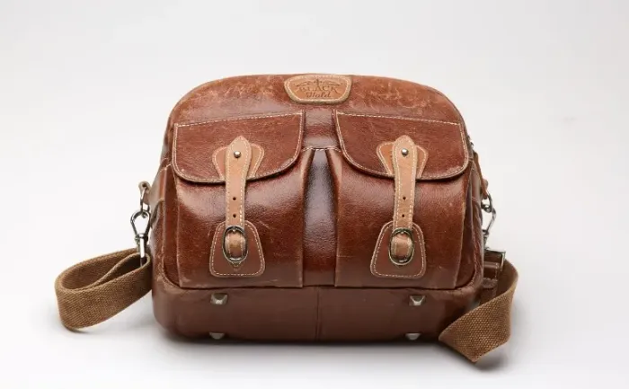 Bolsa Fotografica BlackHold Couro Legitimo