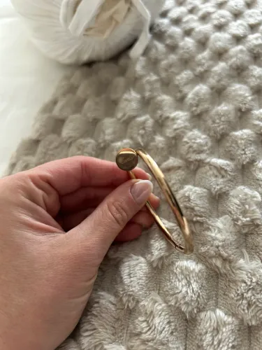 Bracelete cartier ouro rose Juste un Clou prego