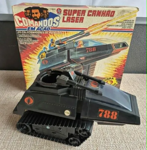 COMANDOS EM AÇÃO SUPER TANQUE CANHÃO NA CAIXA ORIGINAL ESTRELA