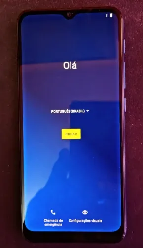 Celular Motorola Moto E7 Power com defeito