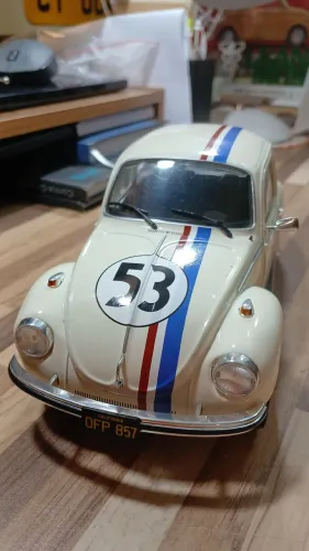 Miniatura Fusca Herbie 1:18