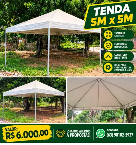 Tenda disponível para venda!