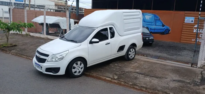 Capota Baú Modelo Meia Tampa GM Montana até ano 2020