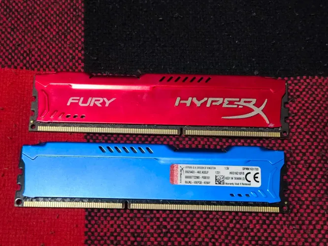 Dois pente de memória DDR3