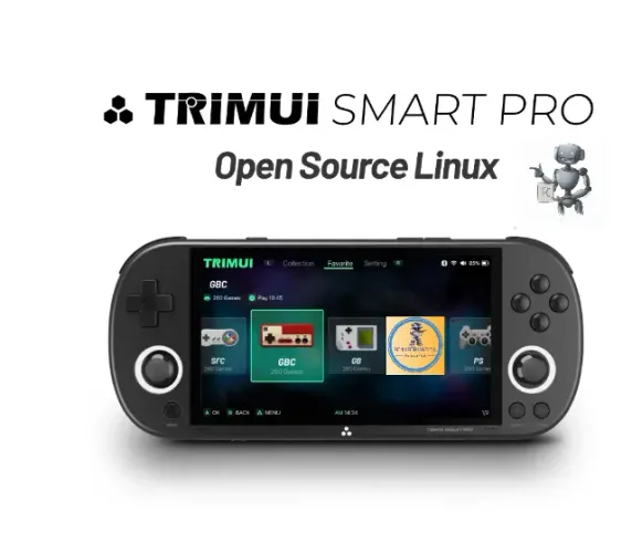Game portátil Trimui smart pro (+ de 26 console ps1, psp, nintendo ds etc)