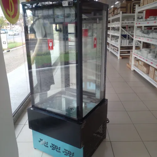 BALCÃO REFRIGERADO VERTICAL FROSFREE PARA TORTAS, NOVO, PROMOÇÃO!!!
