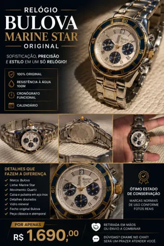 BULOVA - MARINE STAR
