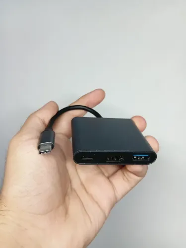 Hub USB Tipo C 3 Portas - Com HDMI 4K