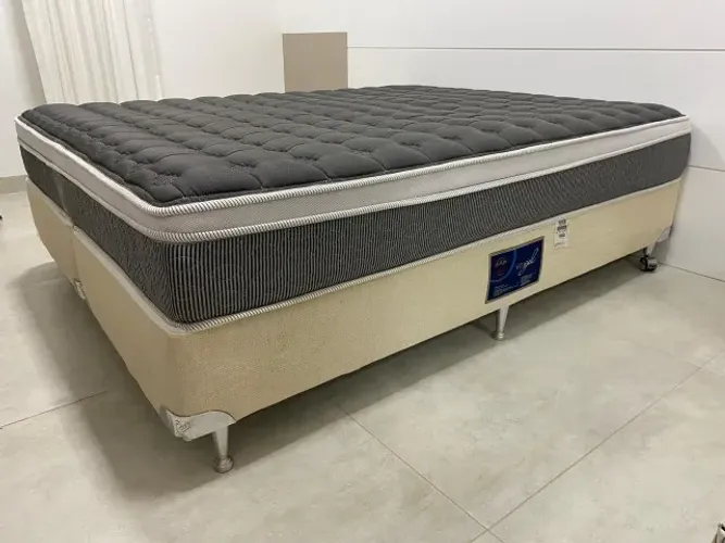 Vendo Colchão casal box+colchão