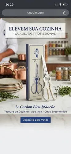 ? Oportunidade: Tesoura Multiuso Le Cordon Bleu
