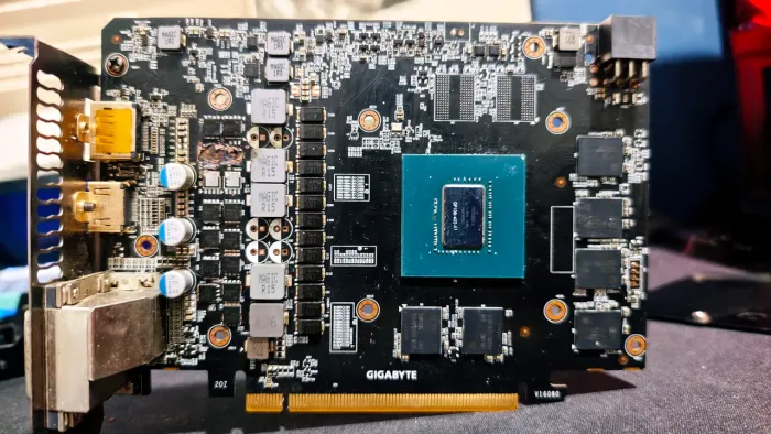 PCB da GTX 1060 6GB Gigabyte