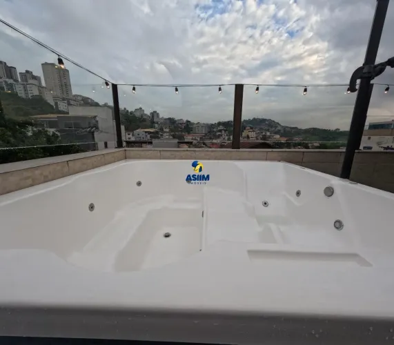 COBERTURA 3 QUARTOS MOBILIADA COM HIDRO E CHURRASQUEIRA NO OURO PRETO BELO HORIZONTE