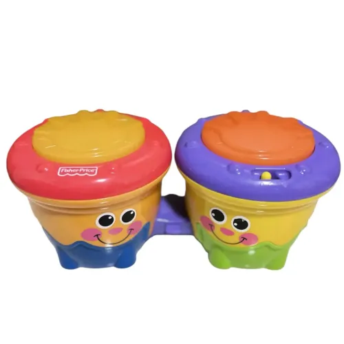 Tambor Musical Fisher Price 2 em 1