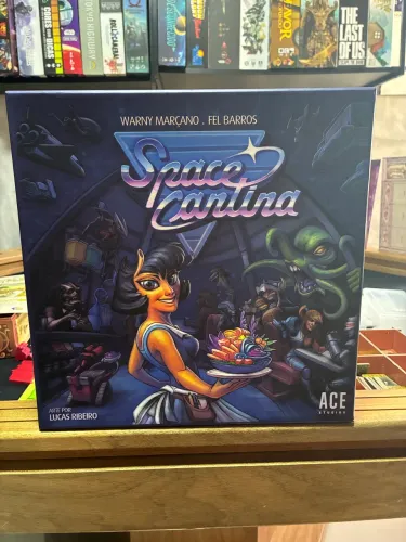 Space cantina jogo de tabuleiro
