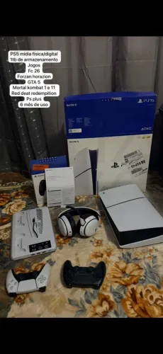 PS5 COM ACESSÓRIOS