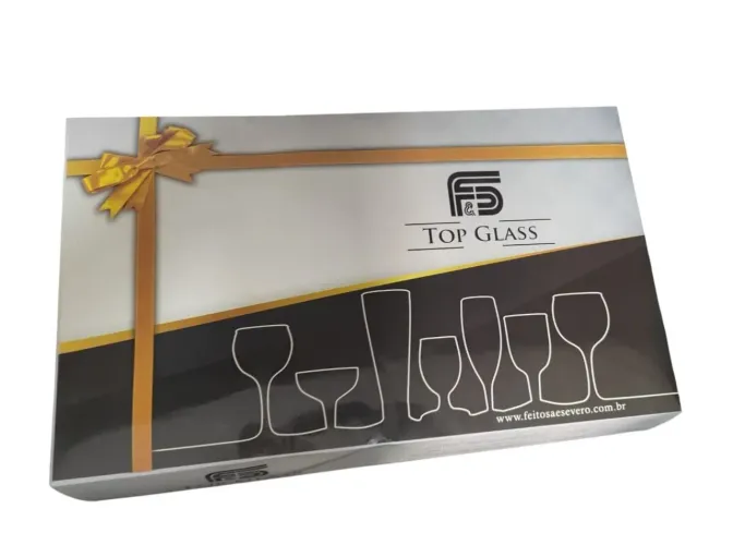 Jogo de 7 peças - Copos e Jarra Top Glass 