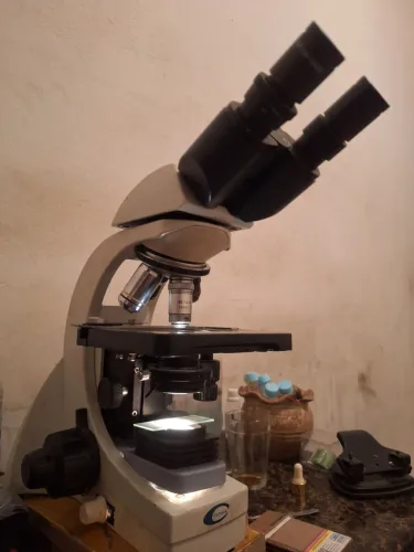 Microscópio opitico OLEMAN
