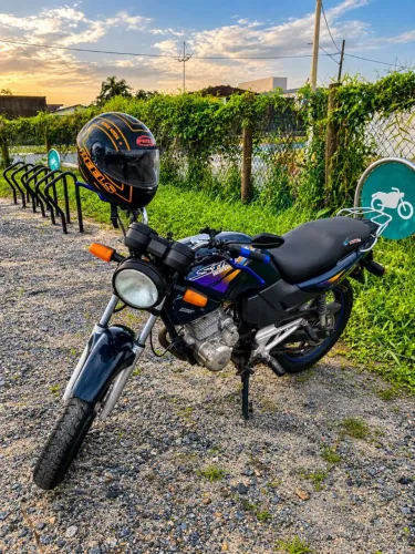 Honda CBX 200 Strada / Cor: Azul / 1997/1998