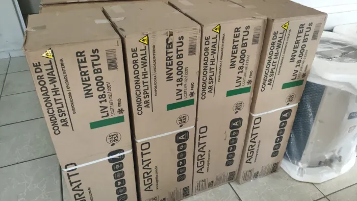 Ar condicionado Agratto inverter 18000 btus