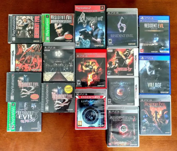 Resident Evil Lote completo e original