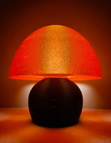 LUMINÁRIA DECORATIVA ESTILO COGUMELO 25CM