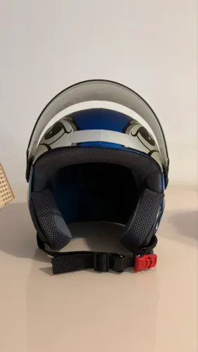 Vendo Capacete Moto New Liberty Three Gp 88 Brilhante Viseira Fumê tamanho 60 