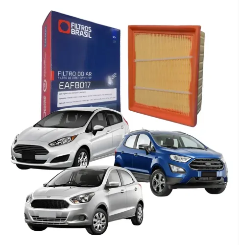 Filtro De Ar Motor Ford New Fiesta Ka Nova Ecosport
