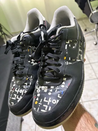 Nike Air Force 1 Low '07 LV8 "Hangul Day" Preto - Tam 41 Original